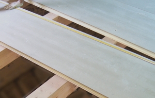 Caliplac panel de madera sándwich para entreplantas