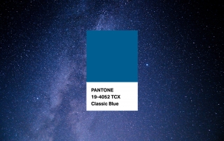 Decoración Pantone Blue. Caliplac