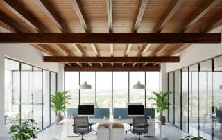 oficinas de madera